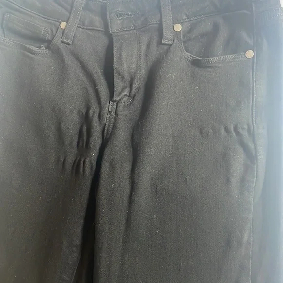Paige Size 26 Verdugo Crop Black Skinny Jeans - Picture 11 of 11